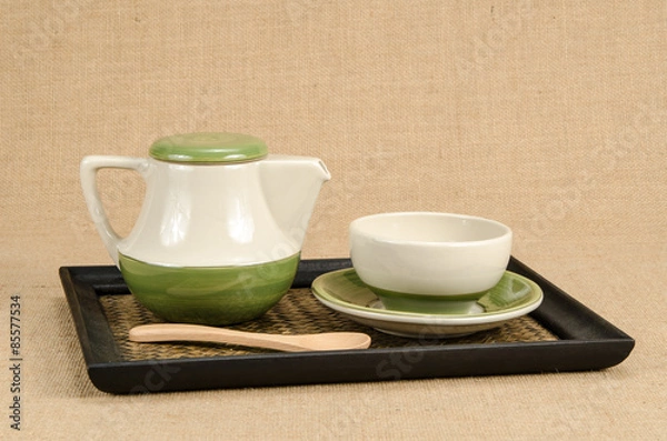 Fototapeta Tea set