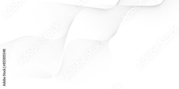 Obraz Vector minimal technology diagonal blend line dynamic frequency flow futuristic smooth digital line creative wave blend pattern background. abstract swoosh speed wave lines modern stream background.