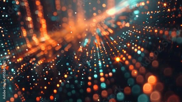 Fototapeta abstract technology banner