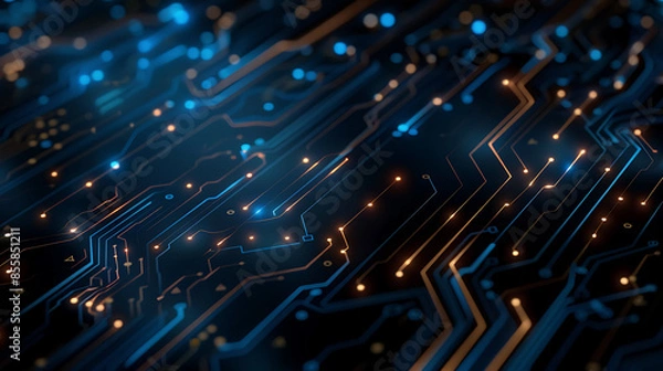 Fototapeta technology background