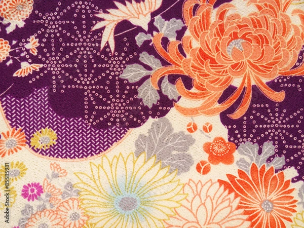 Obraz 着物の絵柄