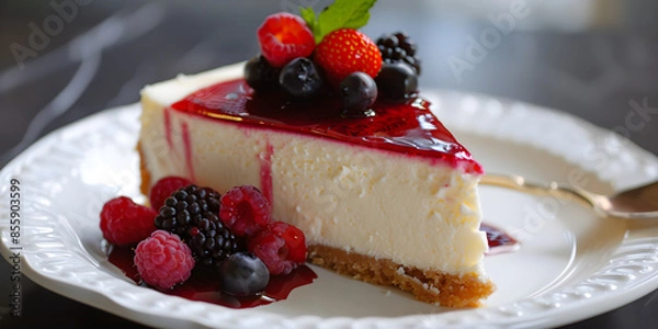 Fototapeta New York Style Cheesecake
