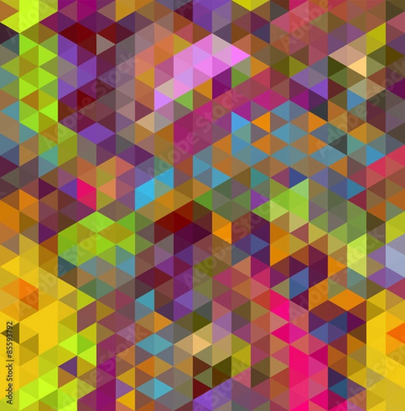 Fototapeta Abstract triangle background