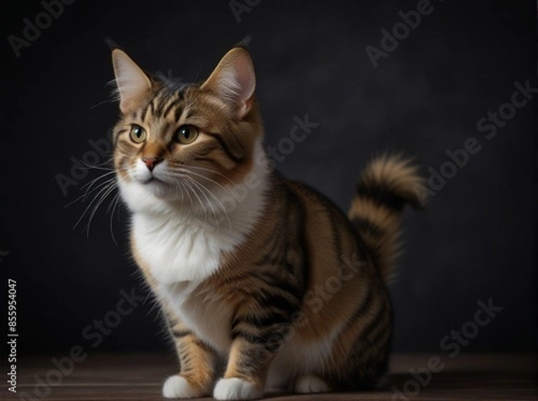 Fototapeta Tabby Cat Portrait