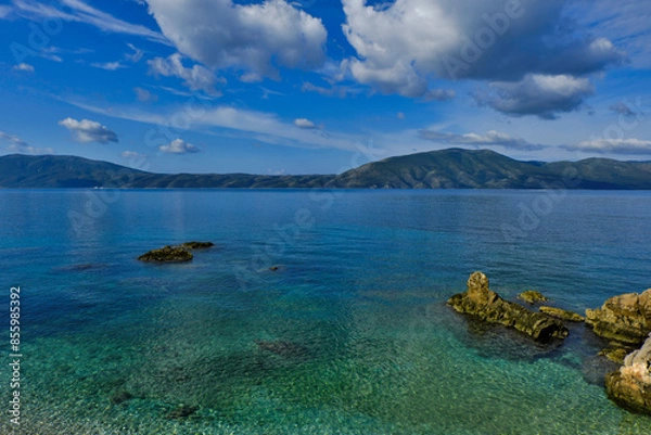 Obraz lake and mountain