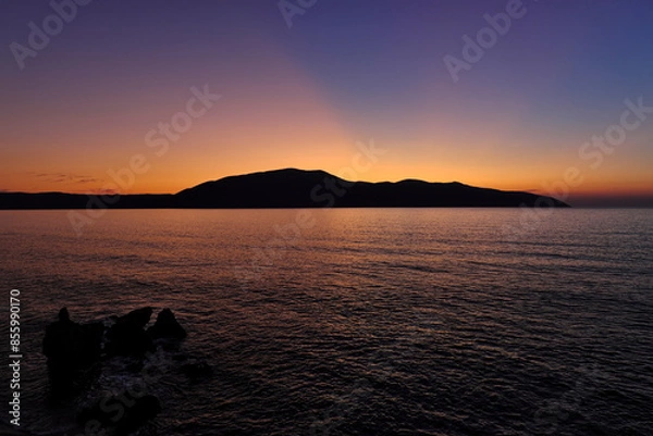 Obraz sunset in the sea