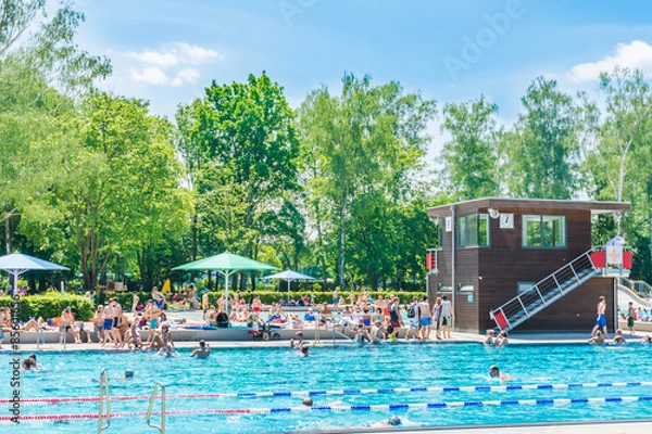 Fototapeta basen zewnętrzny