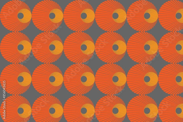 Obraz Background style vector eps seamless pattern design element template.