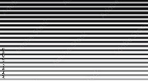 Obraz Black and white line halftone background. Vector Illustration.
