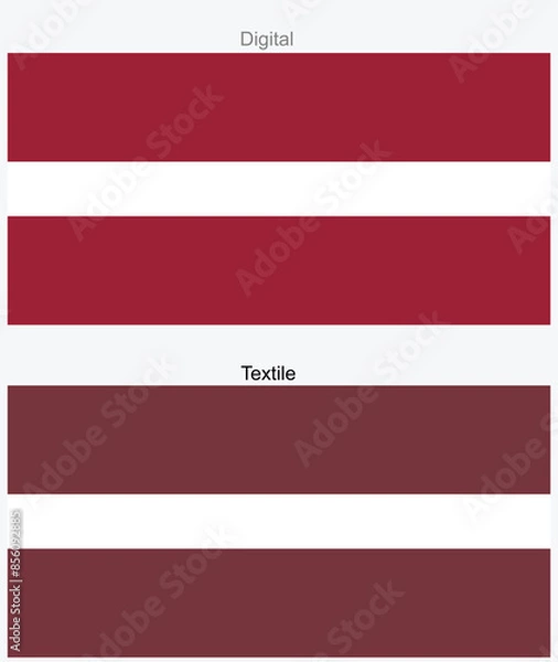 Fototapeta Official national flag Republic of Latvia