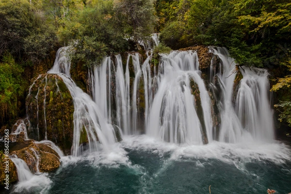 Obraz waterfall in the park