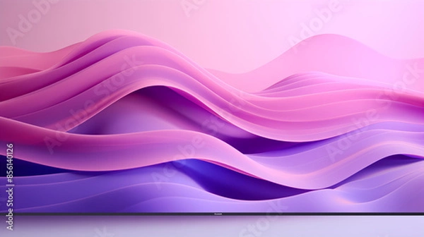 Fototapeta abstract background with waves