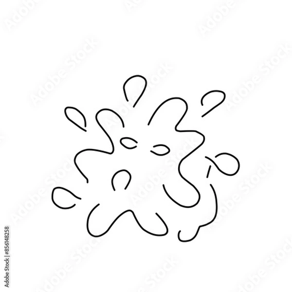 Fototapeta Water Explosion