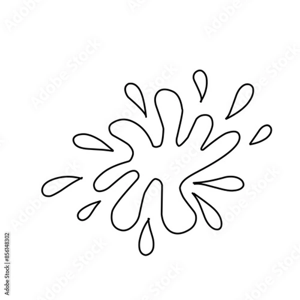 Fototapeta Water Explosion