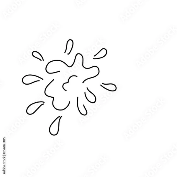 Fototapeta Water Explosion