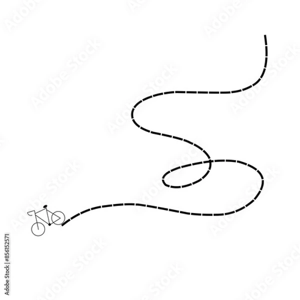 Fototapeta Bike Path