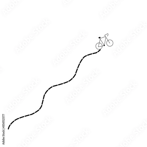 Fototapeta Bike Path