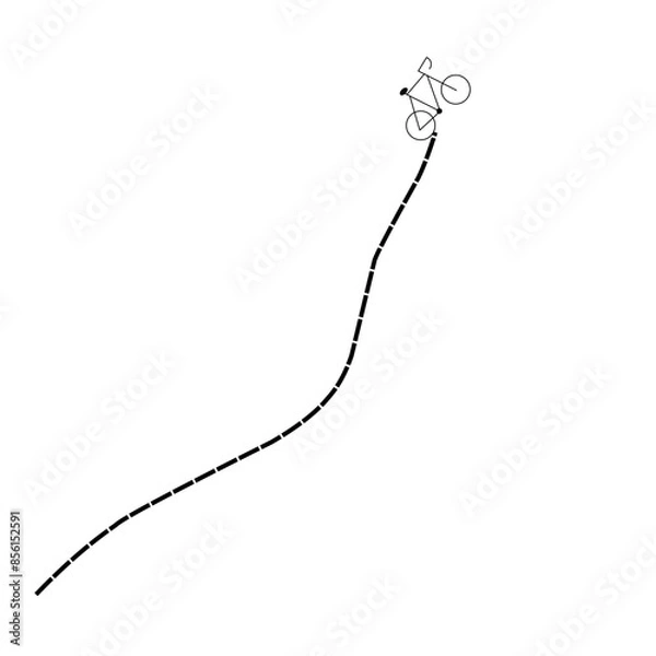 Fototapeta Bike Path