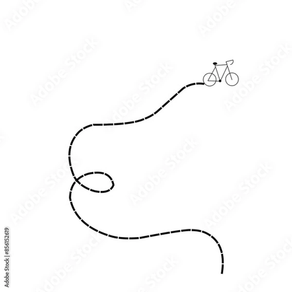 Fototapeta Bike Path