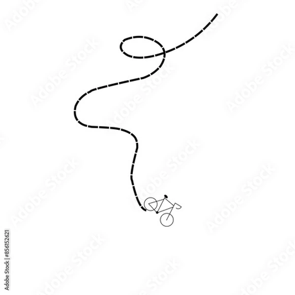 Fototapeta Bike Path