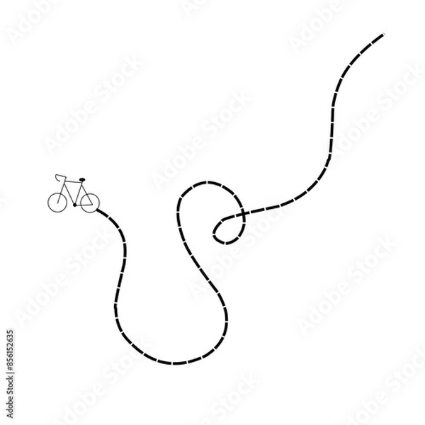 Fototapeta Bike Path