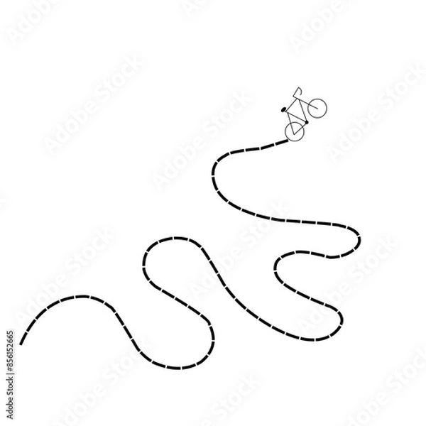 Fototapeta Bike Path