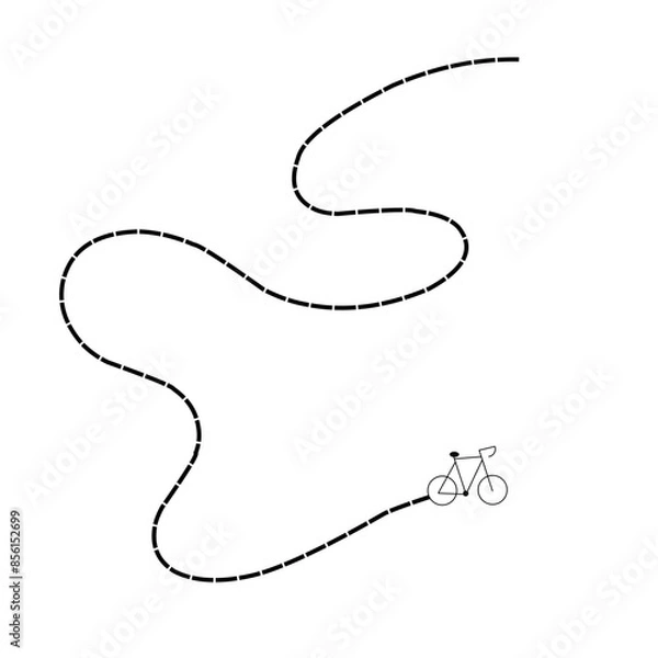 Fototapeta Bike Path