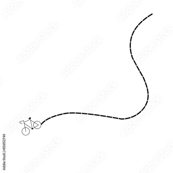 Fototapeta Bike Path