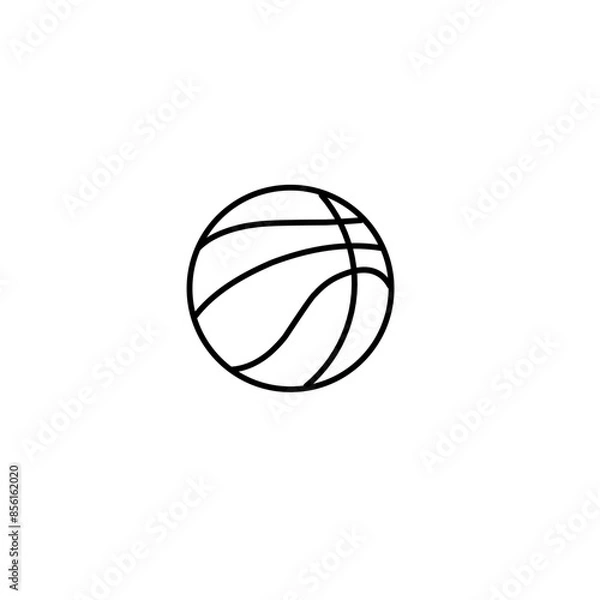 Fototapeta Basketball Collection