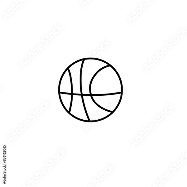 Fototapeta Basketball Collection