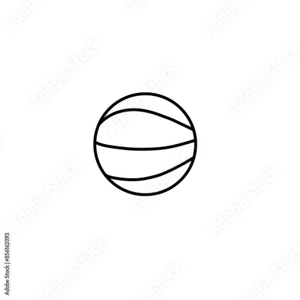 Fototapeta Basketball Collection