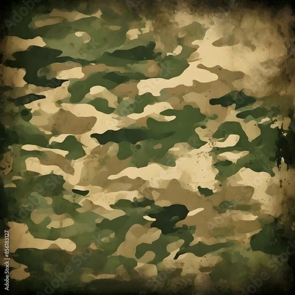 Fototapeta 
army texture camouflage military uniform, modern khaki pattern