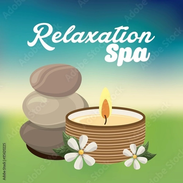 Fototapeta salon spa