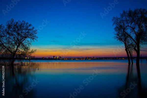 Fototapeta Peoria Illinois Sunset