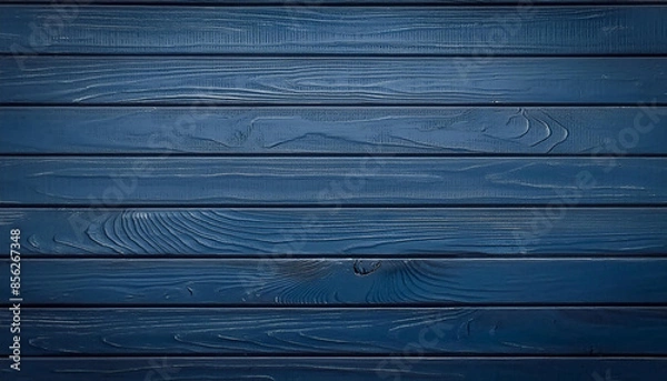 Obraz dark blue wood texture or background