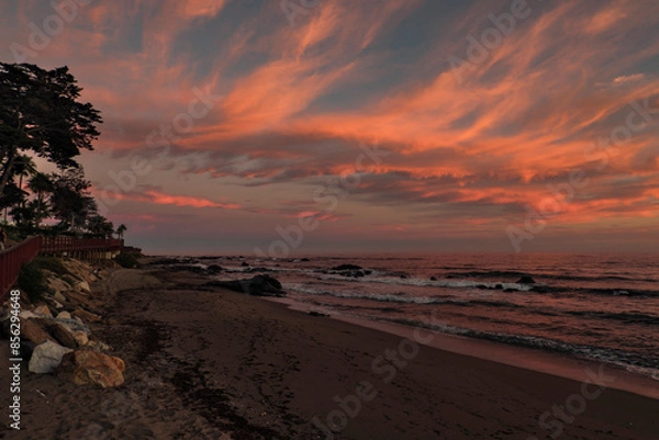 Obraz sunset on the beach