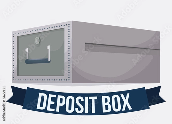 Fototapeta Strongbox design.