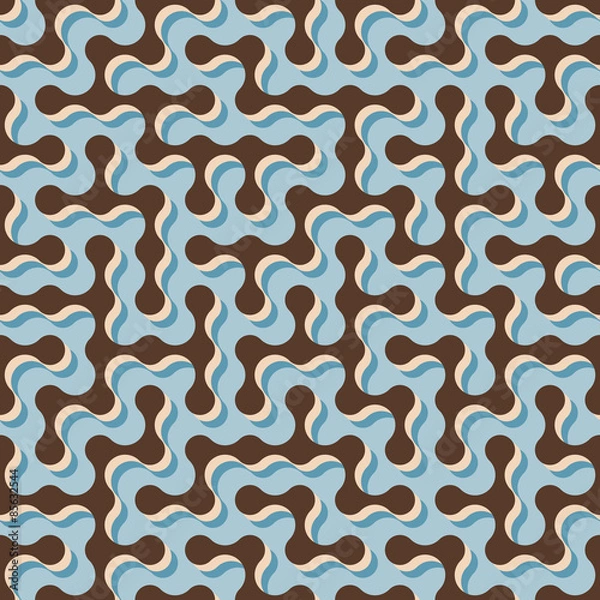 Obraz Maze. Seamless pattern. Vector illustration.