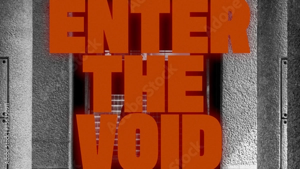 Obraz Bold Flickering Music Video Titles