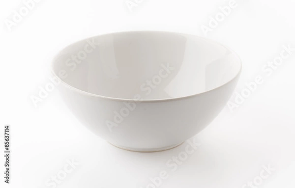 Fototapeta dish isolated on white background