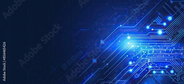 Fototapeta Abstract Digital Circuitry Background