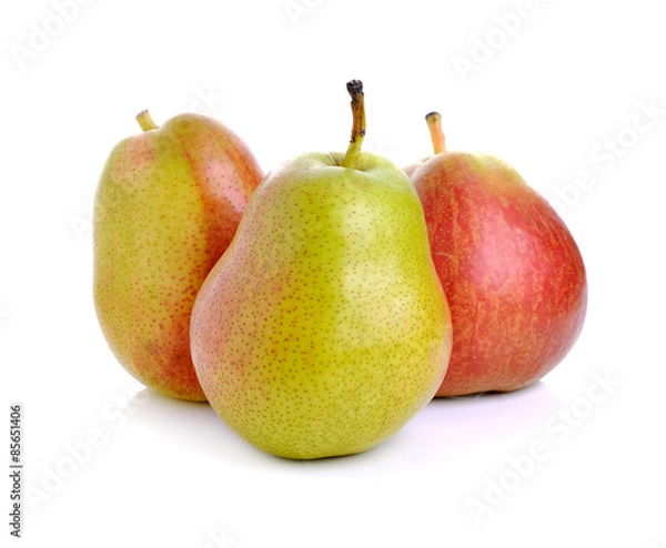 Fototapeta pear isolated on white background