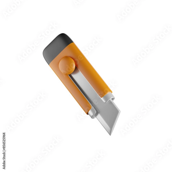 Fototapeta Cutter 3D Render Isolated Images