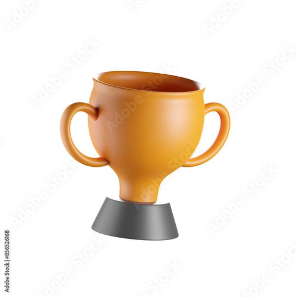 Fototapeta Trophy 3d Render isolated images