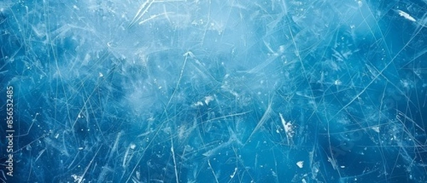 Fototapeta ice background with marks from skating and hockey. Excellent, and so useful.