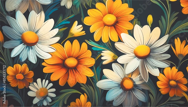 Obraz flower background