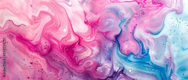 Fototapeta Marble ink pattern texture abstract background