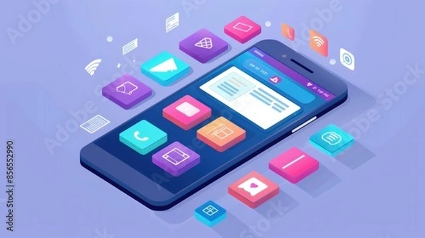 Obraz Step-by-Step Guide to Developing a Simple Mobile App: From Programming Basics to Platform Publication