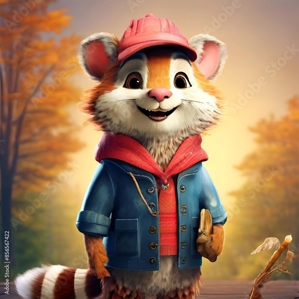 Obraz whimsical animal