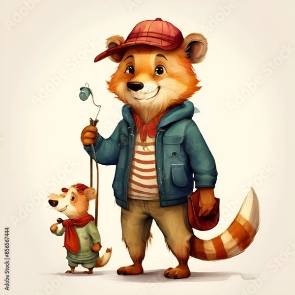 Obraz whimsical characters 